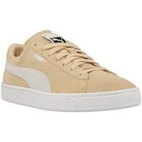 puma suede classic natural mens shoes trainers in beige