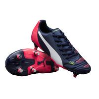 puma evopower 42 soft ground football boots peacot white kids