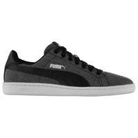 puma smash herringbone trainers mens