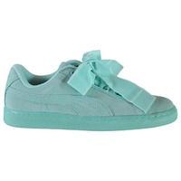 Puma Suede Heart Satin Trainers