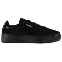 puma vikky platform trainers ladies