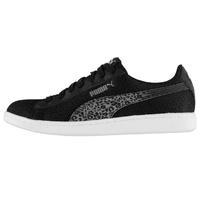 puma vikky leopard trainers ladies