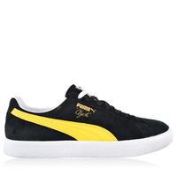 puma clyde premium low top trainers