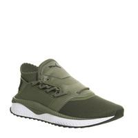 puma tsugi shinsei olive white