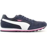 puma 356738 sport shoes women blue womens trainers in blue