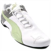 puma future cat low womens shoes trainers in white