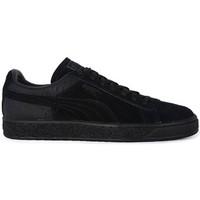 Puma Suede Casual Emboss women\'s Shoes (Trainers) in Black