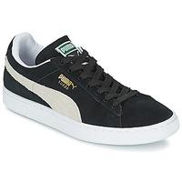 puma suede classic womens shoes trainers in black