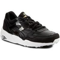 puma r698 womens shoes trainers in black