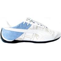 puma future cat lo engine womens shoes trainers in white