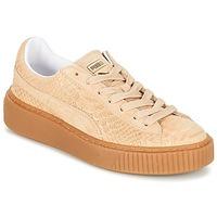 Puma PUMA PLATFORM EXOTICSKIN WN\'S women\'s Shoes (Trainers) in BEIGE