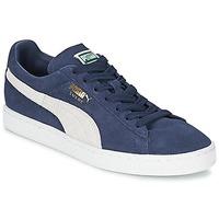Puma SUEDE CLASSIC women\'s Shoes (Trainers) in blue