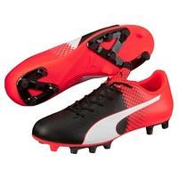 Puma evoSPEED 5.5 Firm Ground Football Boots - Puma Black/Puma White/R, Black