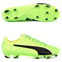 puma evopower vigor 4 firm ground football boots green geckoblacks bla ...
