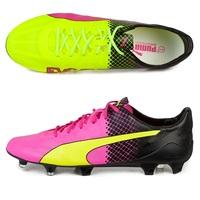 Puma evoSPEED II SL Tricks Firm Ground Football Boots Pink, Pink