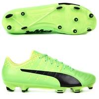 puma evopower vigor 3 leather firm ground football boots green gecko b ...