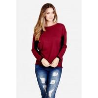 PU TRIM ZIP HEM JUMPER