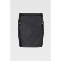 PU ZIP MINI SKIRT