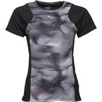 Puma Womens Graphic DryCELL Top Puma Black