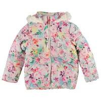 Puffa Fur Hood Jacket Junior Girls