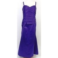 Purple Stunning Bridesmaid/Prom Dress Size 10