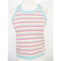 Pure Collection 100% Cashmere Pastel Colour Tank Top Size 12