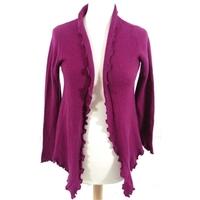 Pure Collection Size 10 High Quality Soft and Luxurious Pure Cashmere Cerise Cardigan
