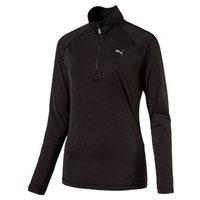 Puma Core Run Long Sleeve 1/2 Zip Top - Womens - Black