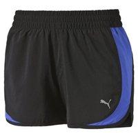 puma blast 3 inch running short womens blackdazzling blue