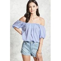 Puff Sleeve Peasant Top