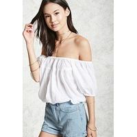 Puff Sleeve Peasant Top