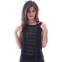 puma 514014 canotta women black womens vest top in black