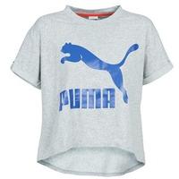 Puma STORY TEE women\'s T shirt in grey