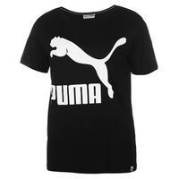 Puma Archive Logo T Shirt Ladies