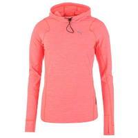 Puma Long Sleeved Hooded Top Ladies