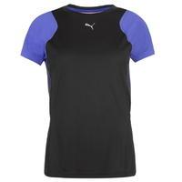 puma graphic short sleeve t shirt ladies