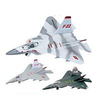 Pull Back Vehicles Model Building Toy Aircraft Metal Random Color