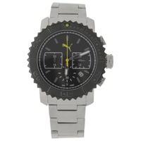 puma gallant metal watch mens