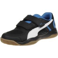 Puma Veloz Indoor II V Jr black/white/cloisonne