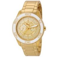 Puma Mens Tube Gold Plated Bracelet Watch PU102982002