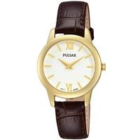 pulsar ladies gold plated watch prw020x1