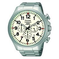 Pulsar Mens Chronograph Bracelet Watch PT3321X1