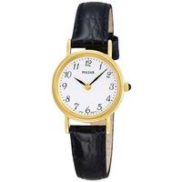 pulsar ladies classic strap watch pta514x1