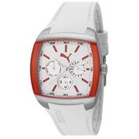 Puma Mens White Strap Watch PU102722001