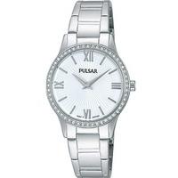 pulsar ladies stone set bracelet watch pm2171x1