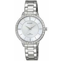 Pulsar Ladies Stone Set Bracelet Watch PH8213X1