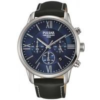 pulsar mens chronograph strap watch pt3809x1