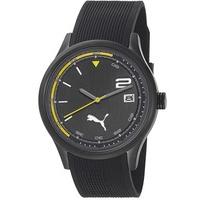 Puma Mens Wheel Black Strap Watch PU102731003