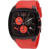 puma mens chronograph rubber strap watch pu102721001