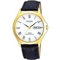 pulsar mens strap watch pxd292x1